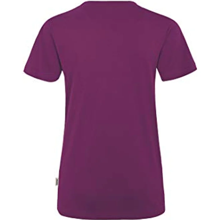 HAKRO Damen V-Shirt Mikralinar 181, aubergine, 3XL – Bild 6