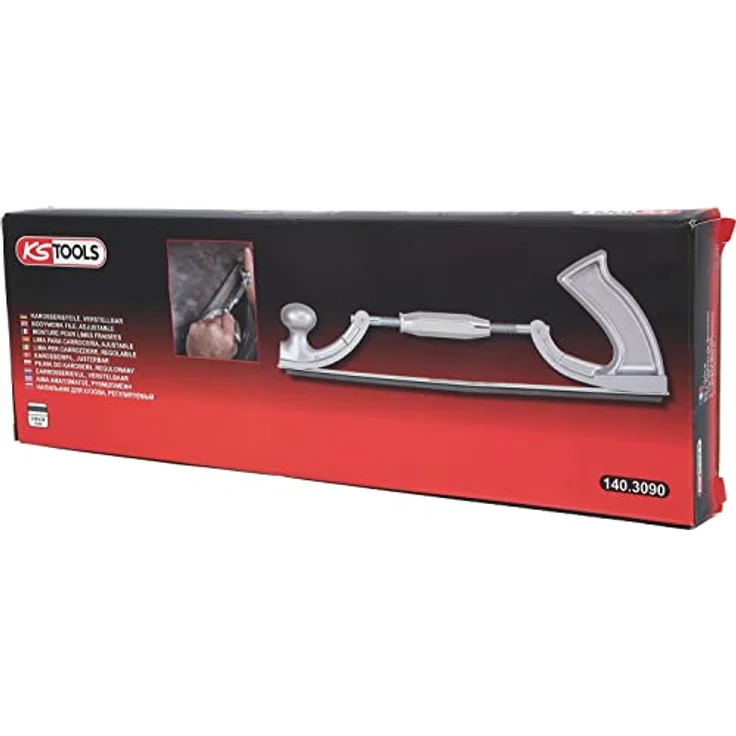 KS TOOLS Karosseriefeile, komplett mit Blatt – Bild 7
