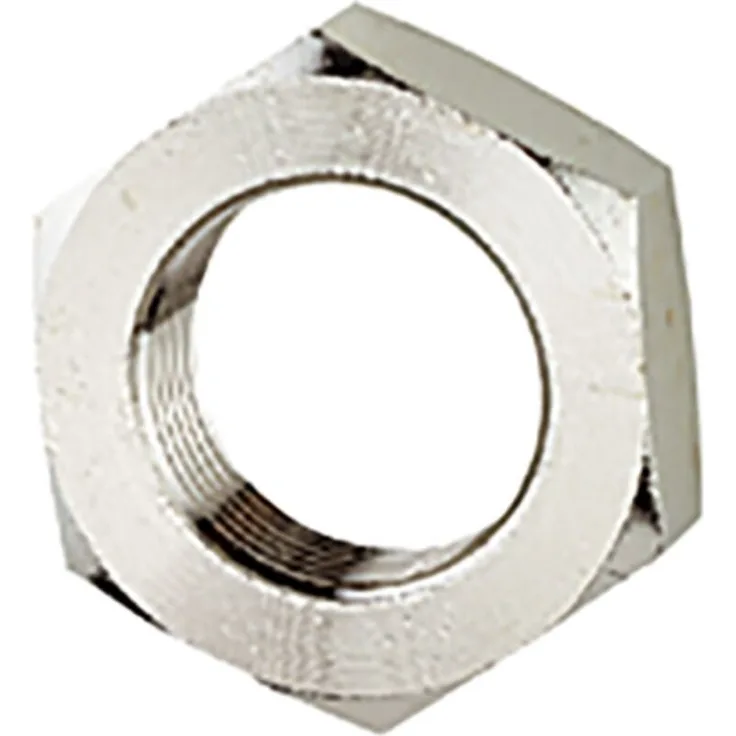 Riegler Kopfmutter für Deckel/Boden, für Rundzylinder ISO 6432, Kolben-Ø 8-10 mm, M12x1,25, Messing