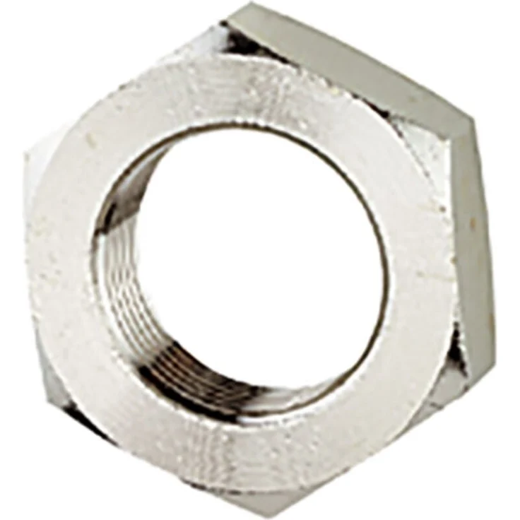 Riegler Kopfmutter für Deckel/Boden, für Rundzylinder ISO 6432, Kolben-Ø 8-10 mm, M12x1,25, Messing