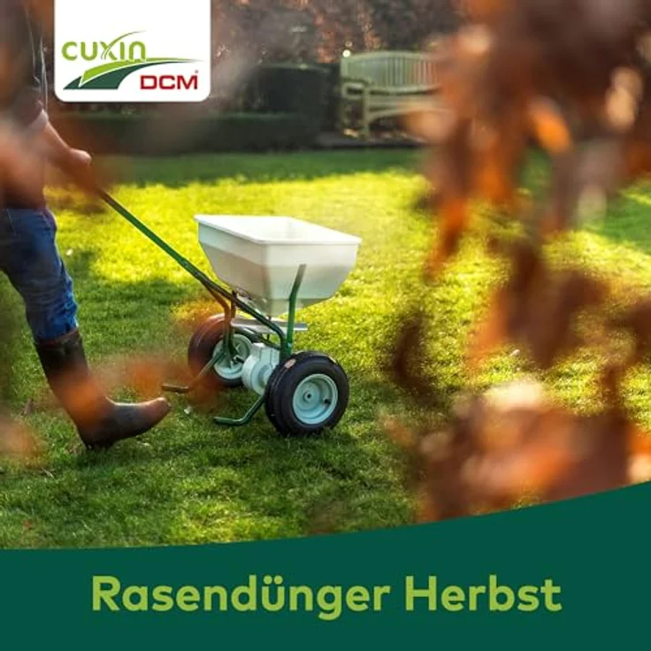 Cuxin DCM Rasendünger Herbst, organisch-mineralischer NPK-Dünger mit hohem Kaliumanteil, 9 kg – Bild 8