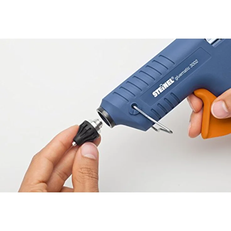 Steinel Heißklebe-Pistole Gluematic 3002, Förderleistung 16 g-min, Inkl. 3 Klebesticks 11 mm, zum Basteln und Reparieren – Bild 5