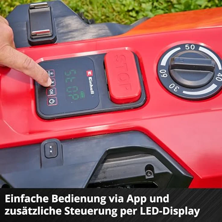 Einhell Freelexo 500, 18V Mähroboter für Rasenflächen bis 500 m², Schnittbreite 18 cm, induktionsgestützte Navigation, inklusive Begrenzungskabel und Bluetooth/WLAN Steuerung – Bild 6