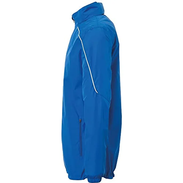 Uhlsport STREAM 23 ALL WEATHER JACKET XXL azurblau/weiß, Arbeitsjacke mit versteckter Kapuze und wasserabweisender Beschichtung – Bild 5