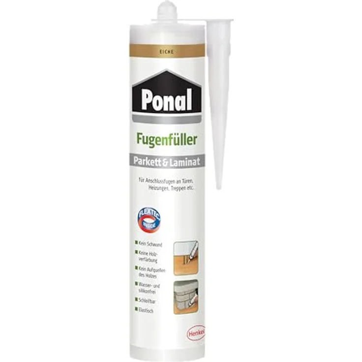Ponal Parkett & Laminat Fugenfüller 280 ml eiche – Bild 2