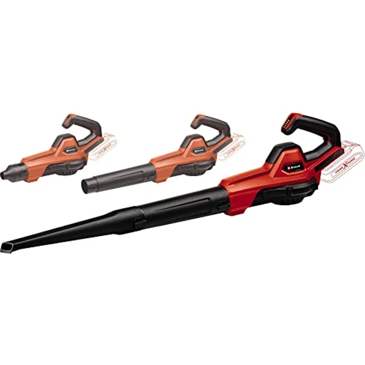 Einhell Akku-Universalbläser GE-UB 18/250 Li E-Solo Power X-Change (18 V, 250 km/h Luftgeschwindigkeit, 3-tlg. Rohr, elektr. Drehzahlregelung mit LED-Anzeige, ohne Akku) – Bild 1