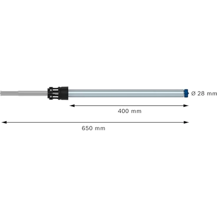 Bosch EXPERT SDS Clean max-8X Hammerbohrer für chemische Verankerungen (Ø 28,00 mm, Staubreduzierung, SDS max) – Bild 3