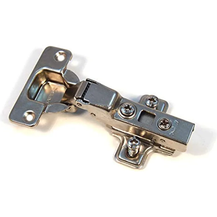 HÄFELE 2x Topfbänder 35mm, Topfscharnier Metalla SM Kombi 110° Soft-Close, Silber, mit Schließautomatik und Click-System