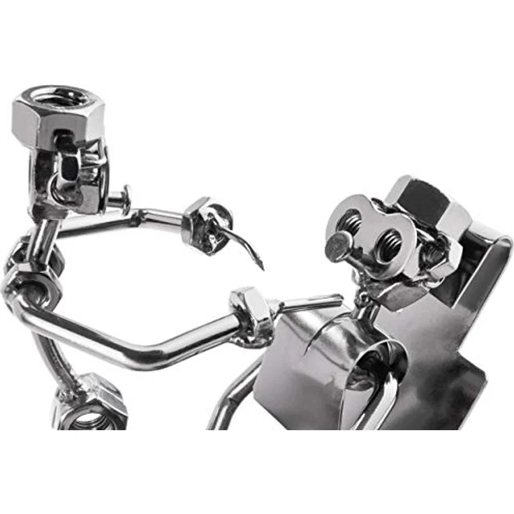 Schraubenmännchen Zahnarzt - Metallfigur Handarbeit - Eisenfigur Metallmännchen – Bild 5