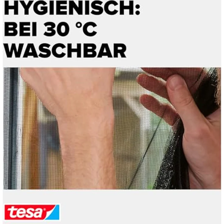 Tesa COMFORT 55667-00500-00 Fliegengitter (B x H) 1000mm x 1000mm Anthrazit 2St. – Bild 6