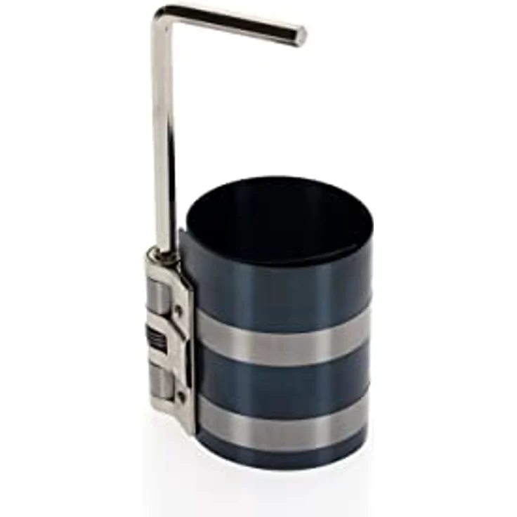 Gedore Kolbenring-Spannband 80 mm, stufenlos einstellbar aus Spezial-Federbandstahl, inklusive Spannschlüssel, Ø 57-125 mm – Bild 2