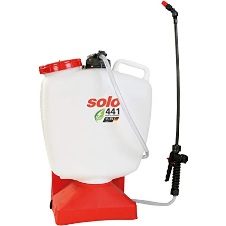 SOLO 441 Akku Rückenspritze - Drucksprüher Made in Germany, Weiß – Bild 1