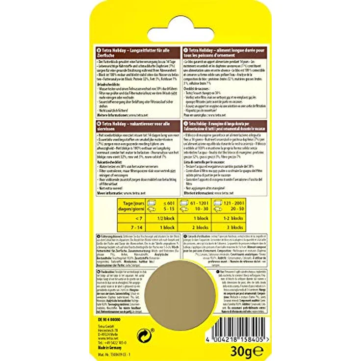 Tetra Holiday 30 g – Bild 2