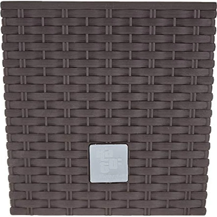 Maceta Rato 32 litros con cubilete para plantar en color antracita 32 x 32 x 32,5 cm. – Bild 4