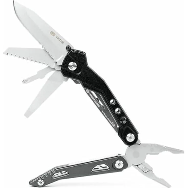 HERBERTZ Multifunktionswerkzeug HandyOne L.geschl.110mm Klingen-L.66mm VA TRUE UTILITY – Bild 2