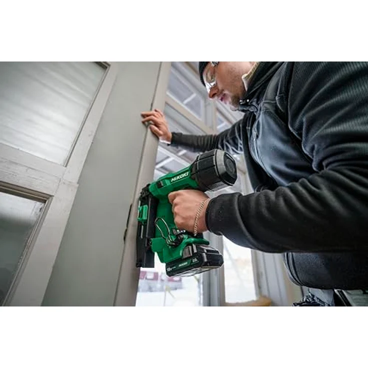 HiKOKI NT1865DSA Akku-Nagler, 18V Stiftnagler mit Luftfeder-Antriebssystem und LED-Beleuchtung – Bild 2