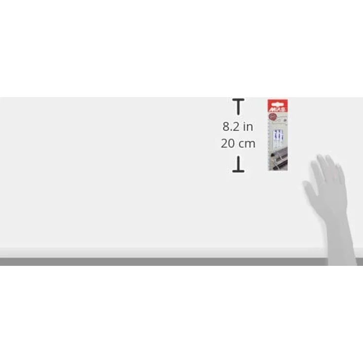 MPS 5 MPS Sägen 4401 Bi-Metall-Säbelsägeblätter, Schnell-Schnitte in rostfreiem Stahl, 150 mm Gesamtlänge, 130 mm Arbeitslänge – Bild 3