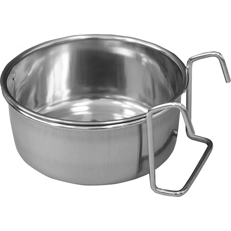 Nobby Edelstahl-Napf mit Halter 8 cm – Bild 1