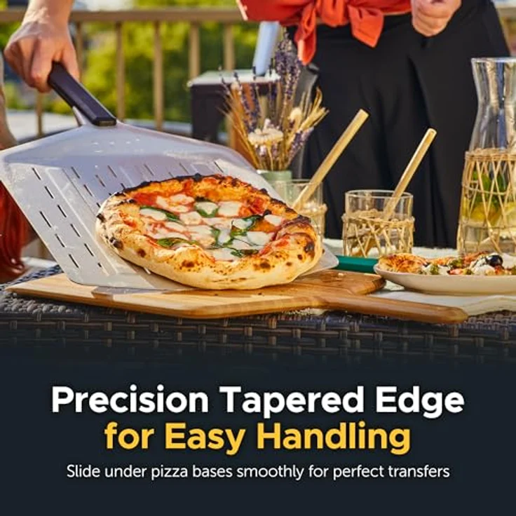 Ooni 14 Zoll Perforated Peel Perforierte Pizzaschaufel 35cm – Bild 6