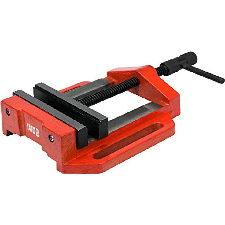 YATO Klemme YT-65073, Schraubstock aus robustem Werkstoff, 1 Stück – Bild 2