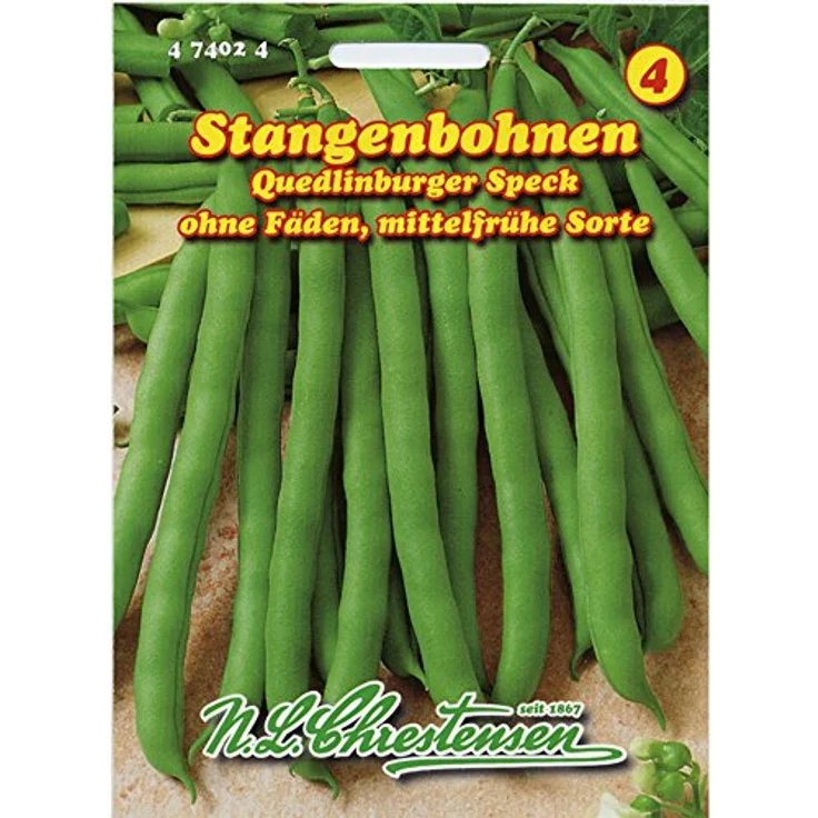 N.L. Chrestensen Stangenbohnen, Quedlinburger Speck – Bild 2