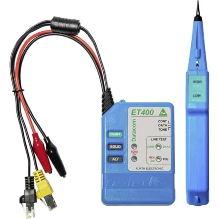 Gossen METRAWAT D140C, Multimeter für kabelgebundene Fehlerdiagnose mit EasyTest und berührungsloser Kabelsuche – Bild 2