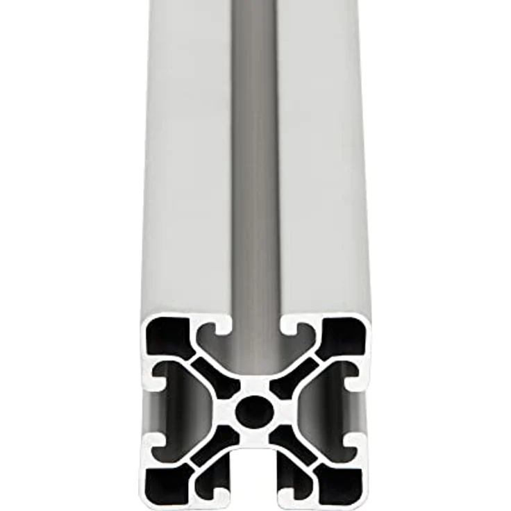 SCHMIDT systemprofile 1400mm Aluminium Profil 40x40mm Nut 8 Strebenprofil eloxiert 4040 Alu Konstruktionsprofil – Bild 1