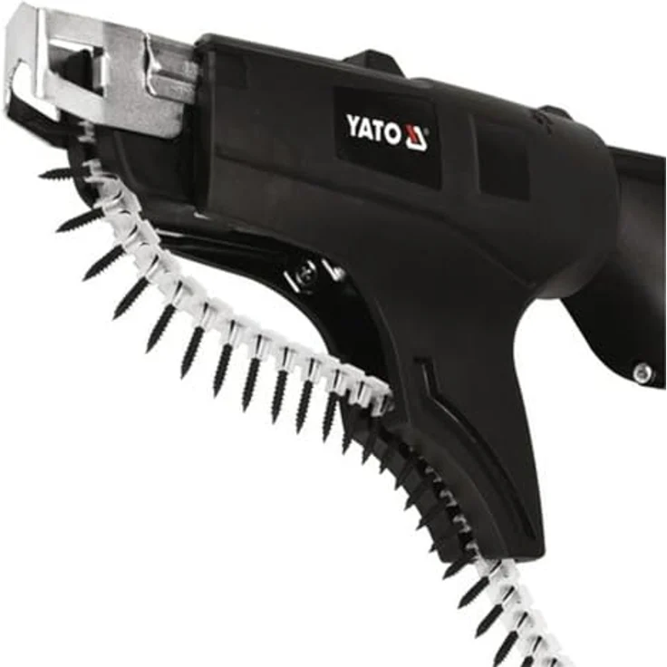 Yato Kabel-Schraubendreher 550W (Yt-82071) - Akkuschrauber mit automatischer Bohrtiefenbegrenzung, Austauschbarem Zusatzkopf – Bild 5