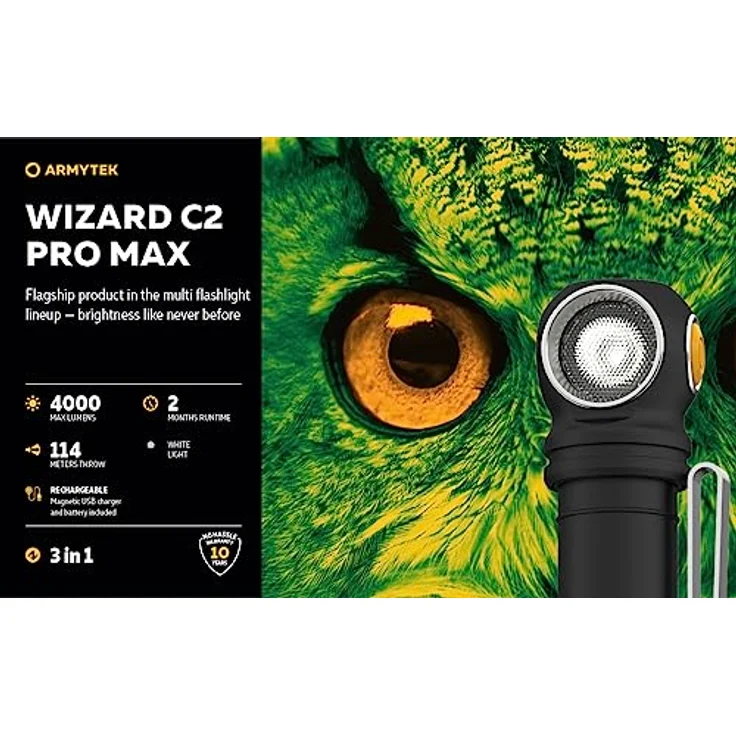 Armytek Wizard C2 Pro Max - kalt-weiß – Bild 2