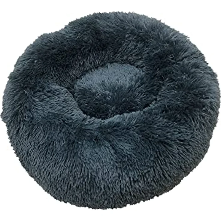 Nobby 61822 Kuschelbett Donut Classic ESLA dunkelblau D x H: Ø 70 x 26 cm – Bild 1