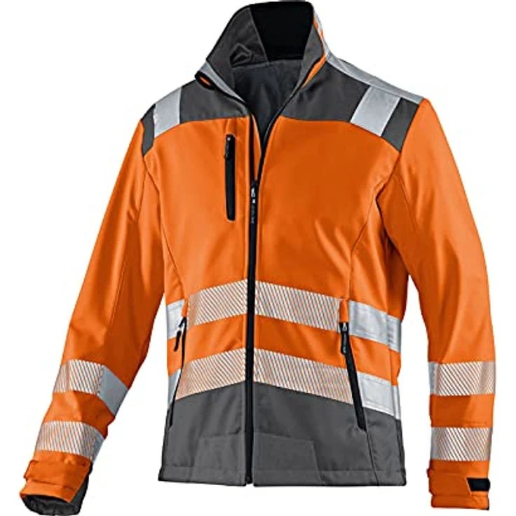 Kübler Reflectiq 1507, Arbeitsjacke Warnschutz Softshelljacke, atmungsaktiv, winddicht, wasserabweisend, Größe M – Bild 2