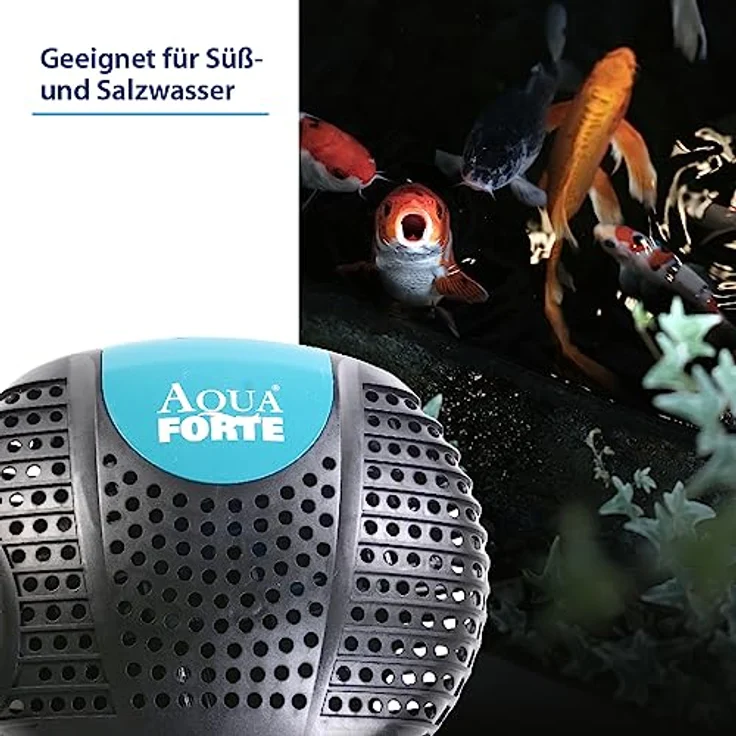 Aqua Forte Filter-/Teichpumpe O-Plus 20000, 200W, 19m³/h, Förderhöhe 7m – Bild 4
