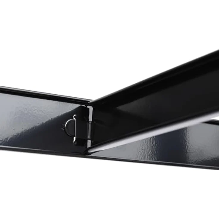 SCHULTE Regalwelt Schwerlast-Steckregal, 4 Böden à 150 kg Traglast, schwarz, 180 x 90 x 35 cm – Bild 4