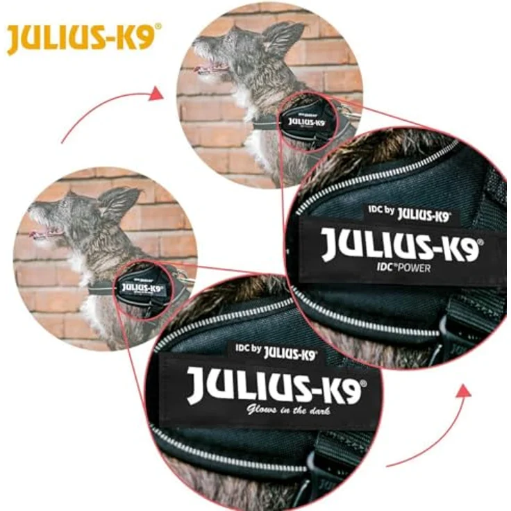 Julius-K9® IDC Powergeschirr Baby & Mini jeans Mini-Mini (S) – Bild 6