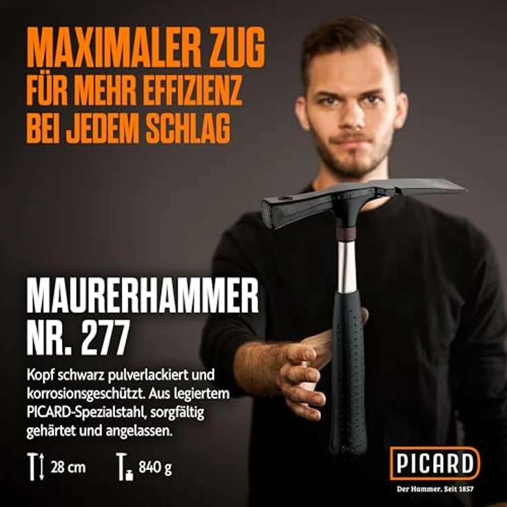 Picard Maurerhammer Berliner Form 600g – Bild 3