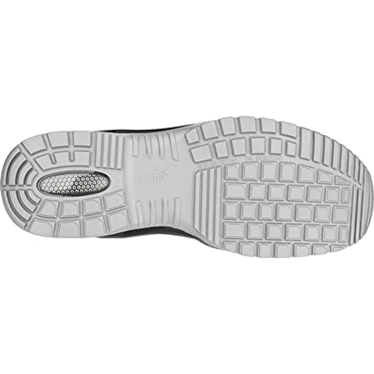 PUMA Safety FUSE TC LOW Arbeitsschuh, metallfrei, flexible Sohlenarchitektur, grau – Bild 2