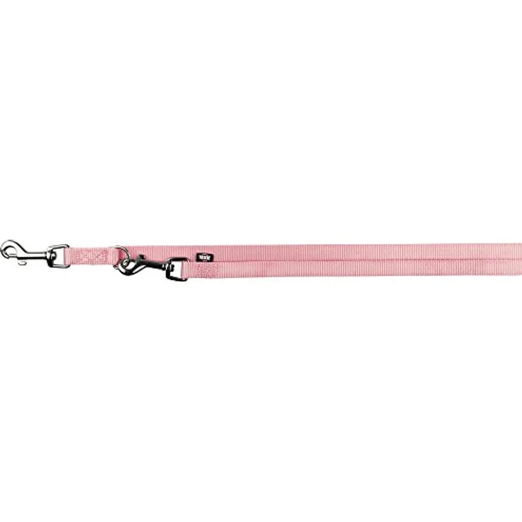"TRIXIE Hundeleine Premium Verlängerungsleine doppelt rot, Nylon, 3-fach verstellbar, extra Öse" – Bild 6