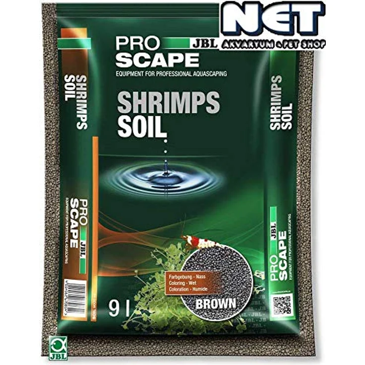 JBL ProScape ShrimpsSoil, Aquarien-Substrat für Garnelen, 9 l, braun – Bild 2
