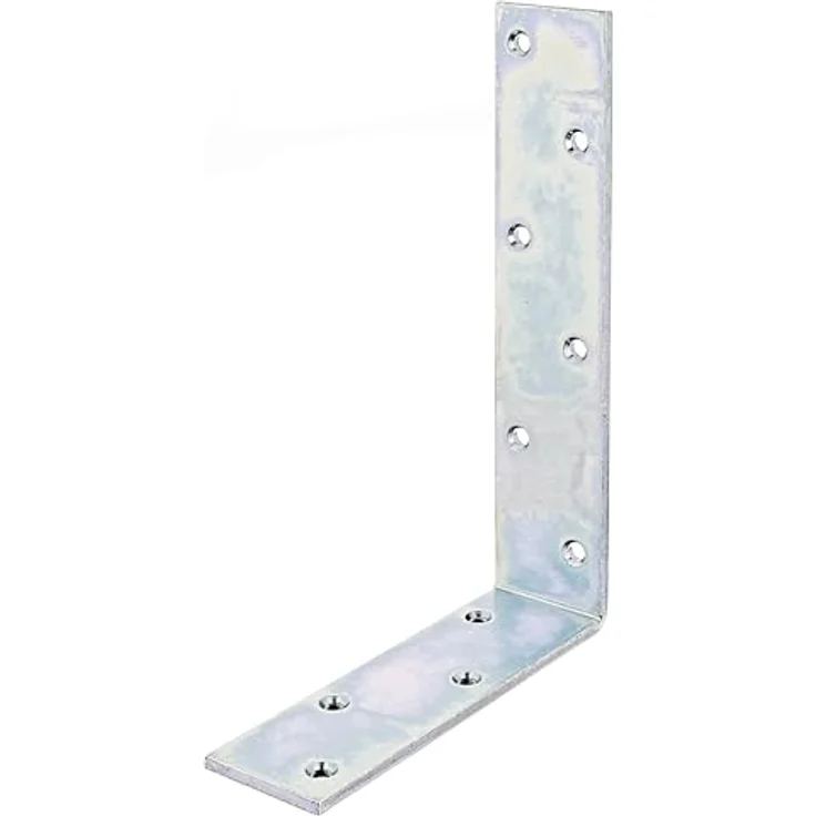 GAH Alberts Balkenwinkel, Gelb verzinkt, 160 x 240 x 50, Winkel für Balken, ungleichs... – Bild 2