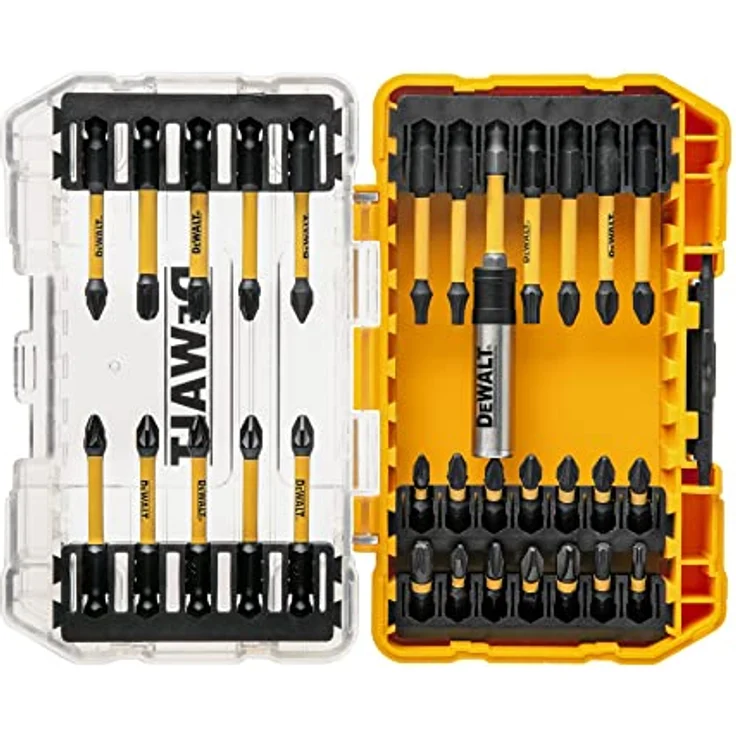 Dewalt DT70730T, 26-teiliges Schrauberbit-Set mit FlexTORQ Technologie für Schlagschrauber, inklusive TSTACK-kompatiblem Aufbewahrungskoffer – Bild 1