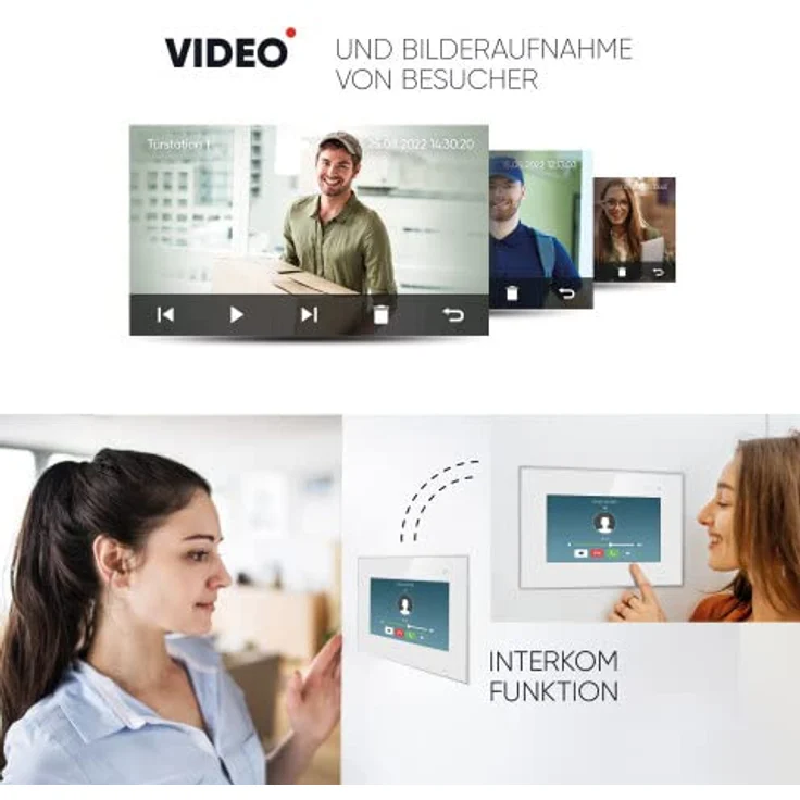 Balter Video-Türsprechanlage EVO HD (Einfamilienhaus, Komplettset, Full HD Kamera) – Bild 6