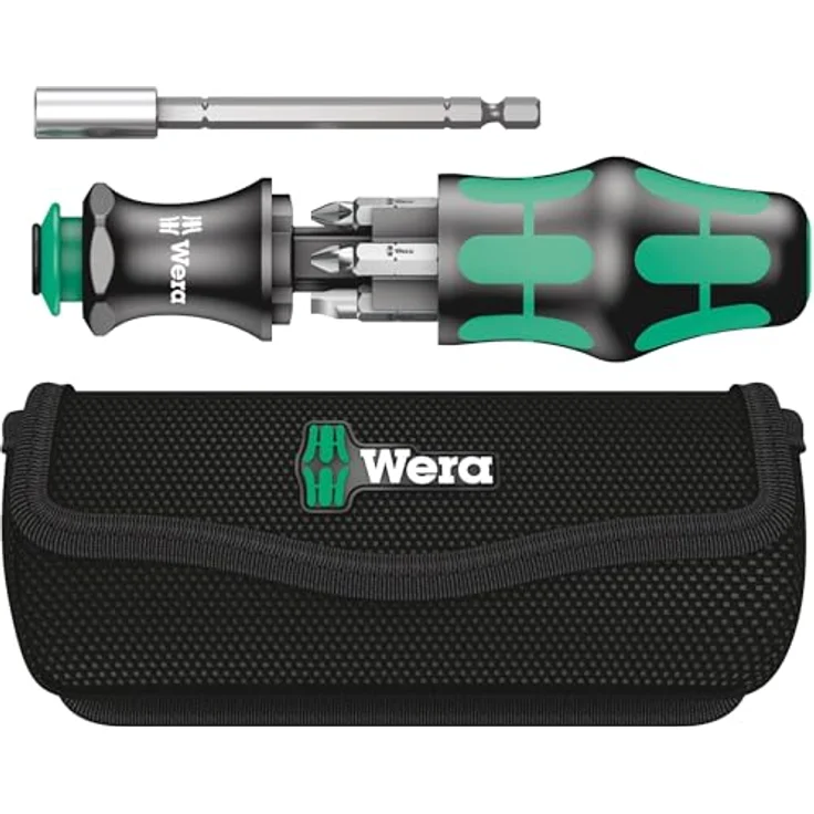 Wera Kraftform Kompakt 28 + Bit-Check 30 Metal 1, 36-teilig, ergonomisches Werkzeug-Set mit zähharten Bits und Universalhalter – Bild 4