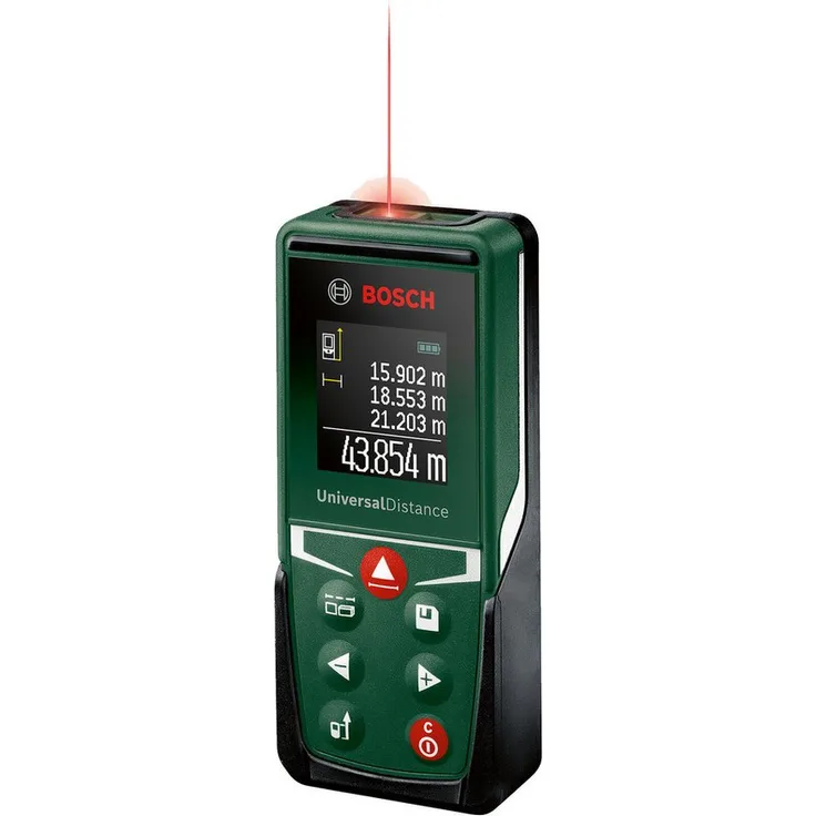 BOSCH UniversalDistance 50, Digitaler Laser Entfernungsmesser - im Karton, Messbereich bis zu 50 m, hochwertiges Farbdisplay - Preisvergleich
