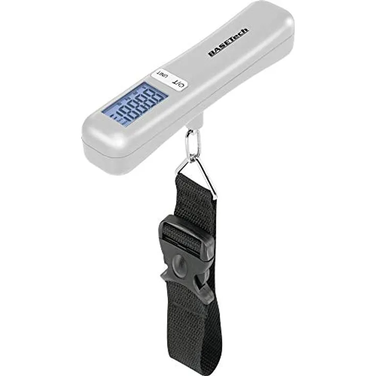 Basetech LS-40S Kofferwaage Wägebereich (max.) 40kg Ablesbarkeit 10g Silber