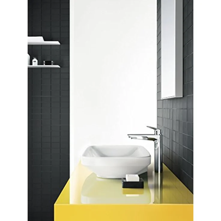 hansgrohe Logis 190, Spültischarmatur mit ComfortZone 190 und Zugstangen-Ablaufgarnitur – Bild 3