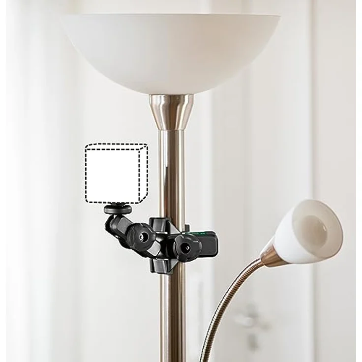 Bosch Messstativ 0603692203, flexibles Baustativ mit 360°-Drehung und Neigung für ¼"-Gewinde Geräte – Bild 6