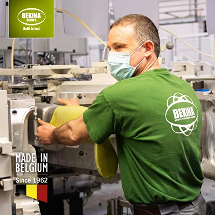 Kerbl StepliteX S5 Sicherheitsstiefel, federleicht, thermo-isolierend, grün, Größe 45 – Bild 6