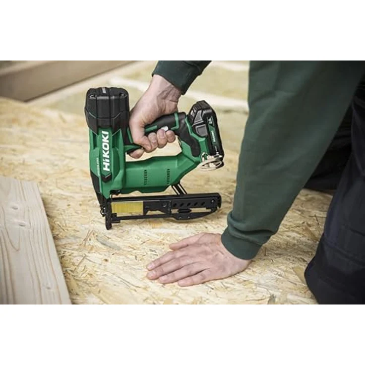 HiKOKI N1804DA N1804DAWXZ Akku-Nagler, 18V Li-ion Klammergerät mit bürstenlosem Motor und werkzeugloser Eintreib-Tiefeneinstellung – Bild 2
