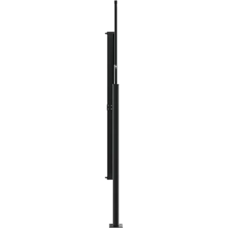 vidaXL Seitenmarkise, Wandmarkise mit PU-Beschichtung, Sichtschutz für Balkon Terrasse Garten, Windschutz Markise, Ausziehbar Anthrazit Polyester – Bild 4