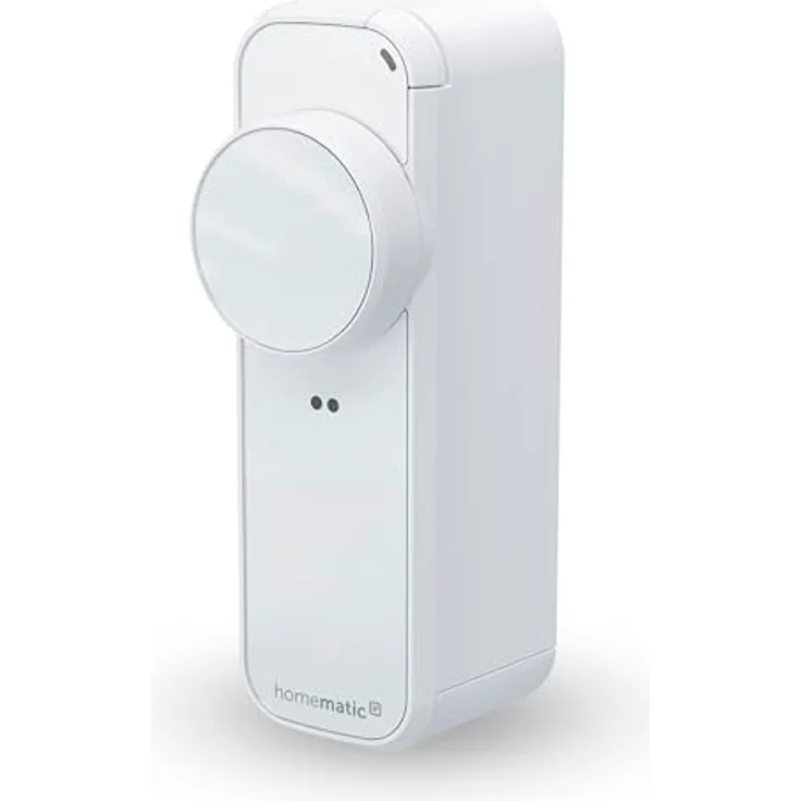 Homematic IP Türschlossantrieb – pro, weiß, Smart Lock mit permanenter Türüberwachung, einfache Nachrüstung, steuerbar per App, Alexa & Google Home, 161671A0 – Bild 1
